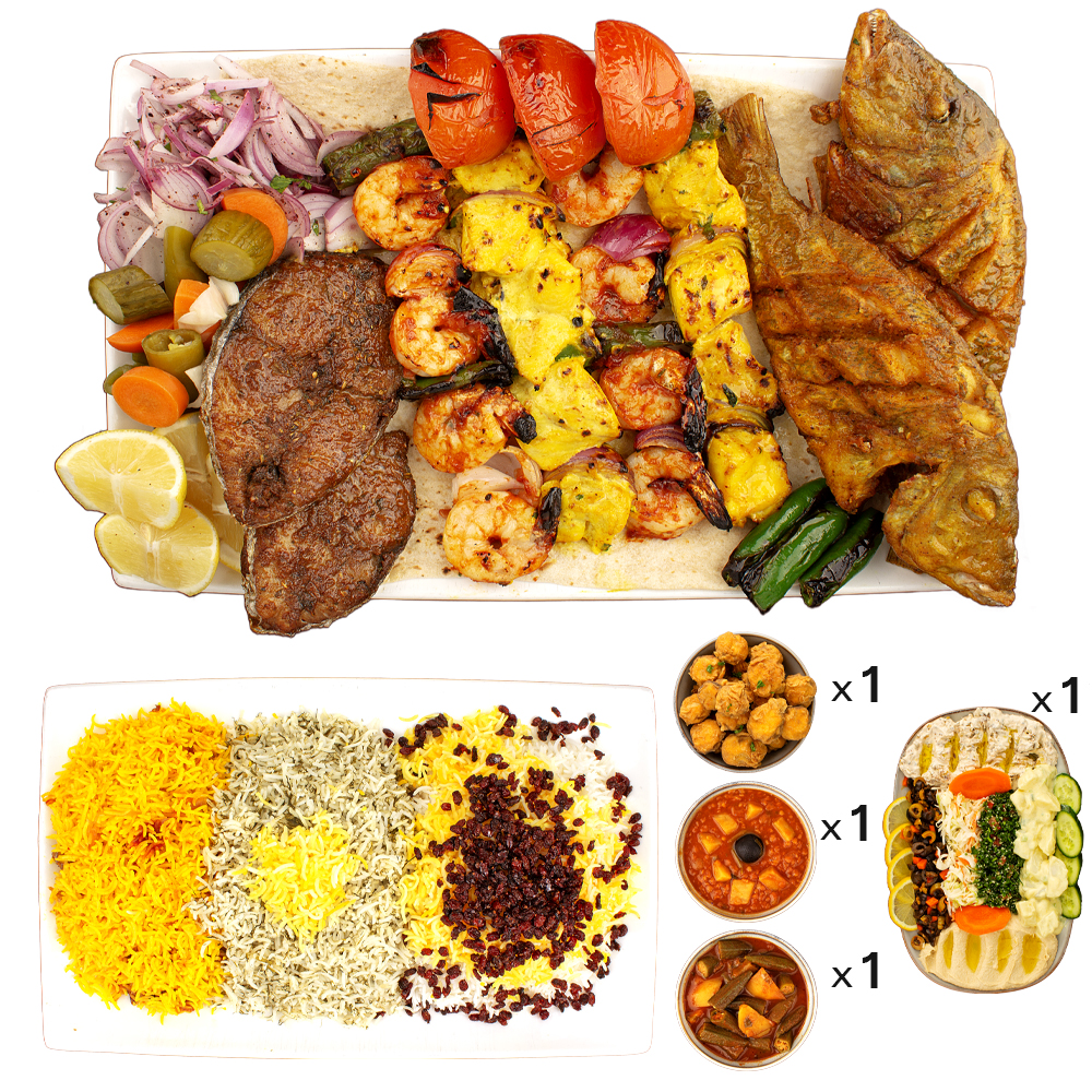 Sea food platter